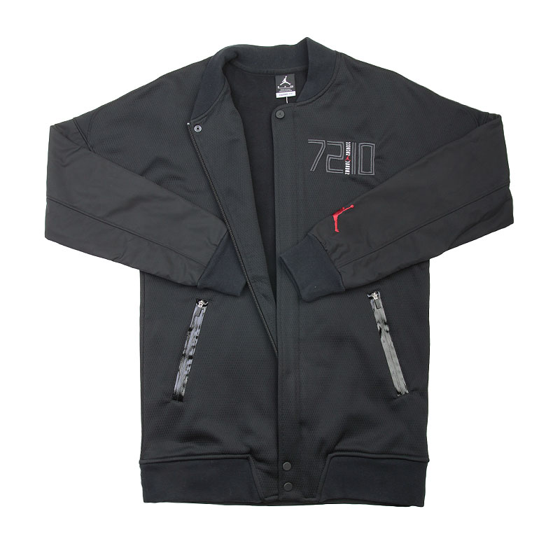мужская черная куртка Jordan AJ XI Varsity 777497-010 - цена, описание, фото 2